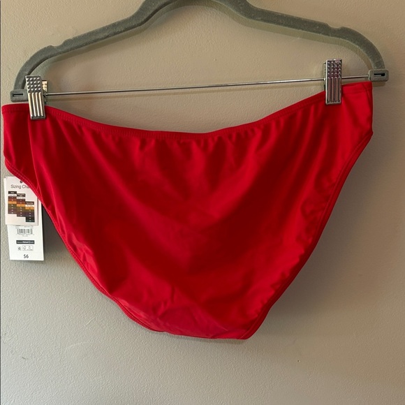 No Boundaries Vibrant Red Swimwear Size XL (15/17) NWT - Picture 4 of 5